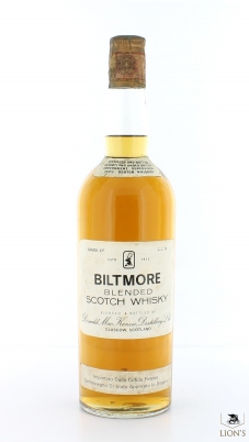 Biltmore Scotch Whisky 43% 75cl