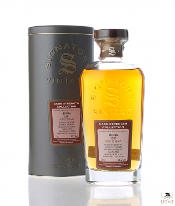 Brora 1981 23yo Signatory
