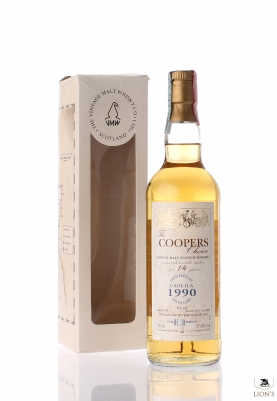 Caol Ila 1990 14yo 57.6% Cooper's choice 70cl