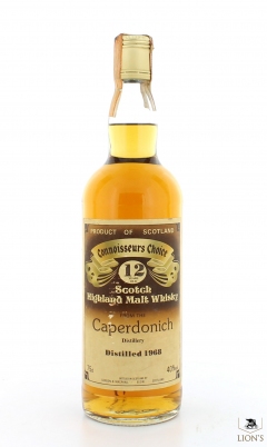 Caperdonich 1968 12 Years Old Connoisseur's Choice