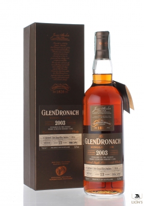 Glendronach 2003 13yo 52.5% cask 4034