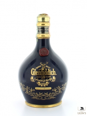 Glenfiddich 18 Years Old Ancient Reserve Blue Ceramic