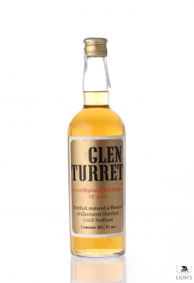 Glenturret 75 Proof Gold Label Short Cap