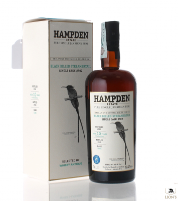 Hampden 2010 10 years old for Whisky Antique
