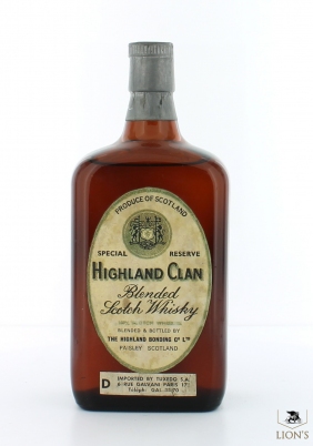 Highland Clan Whisky Special reserve