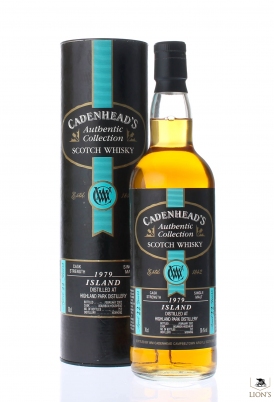 Highland Park 1979 22 years old cadenhead's