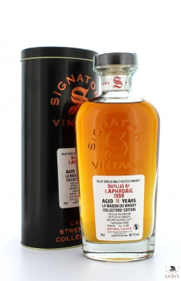 Laphroaig 1998 11 years old 60.7% Signatory for LMDW