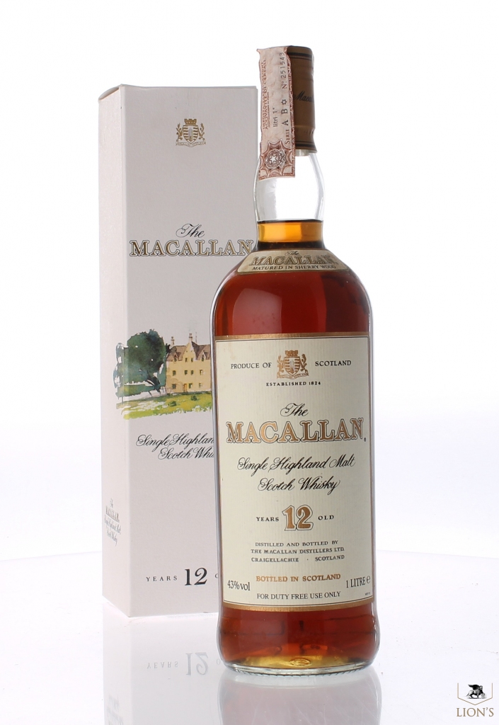Macallan 12 Years Old 1 Litre One Of The Best Types Of Scotch Whisky
