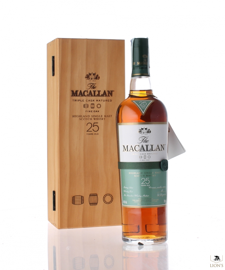 Macallan 25 Years Old Fine Oak One Of The Best Types Of Scotch Whisky