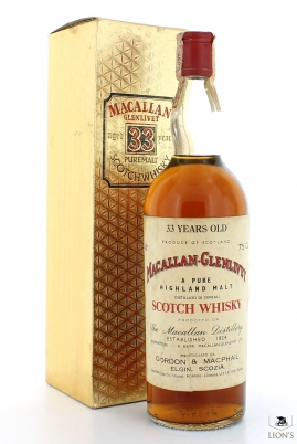 Macallan 33 Years Old 75cl G&M