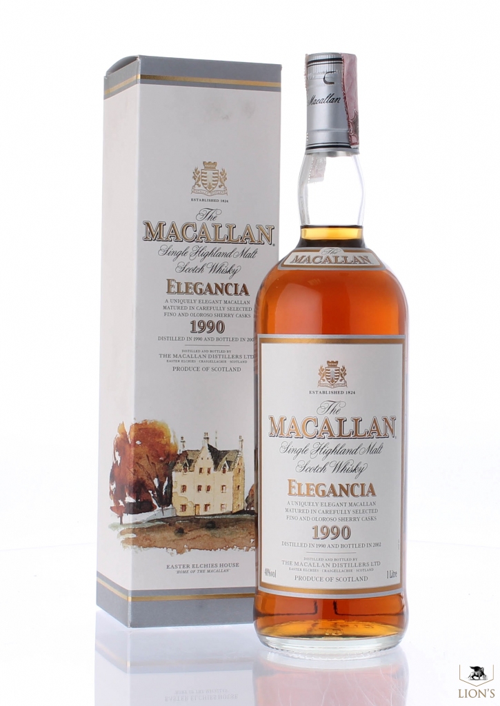 Macallan Elegancia 1990 1 Litre One Of The Best Types Of Scotch Whisky