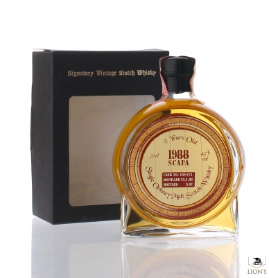 Scapa 1988 9 yo Signatory vintage