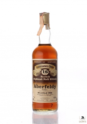 Aberfeldy 1966 16 Years Old  CC Brown Label Violi 