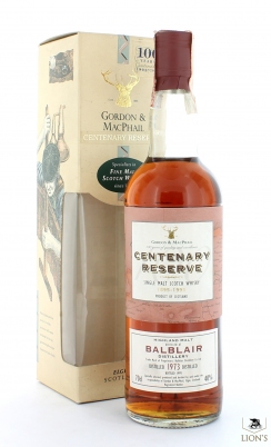Balblair 1973 G&M Centenary Reserve 