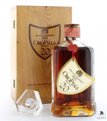 Brandy Oro Pilla 1967 20 years old