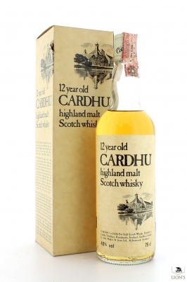 Cardhu 12yo with box