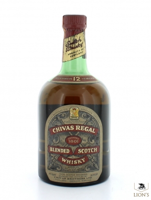 Chivas Regal 12 Years Old USA Import