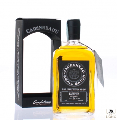 Dalmore 1989 24 years old Cadenhead's 46.6%