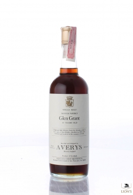 Glen Grant 1967 10 years old Averys for Corti