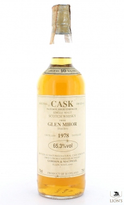 Glen Mhor 1978 10yo 65.3% 75cl Cask G&M