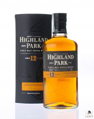 Highland Park 12yo 40% 70 cl orange twellve