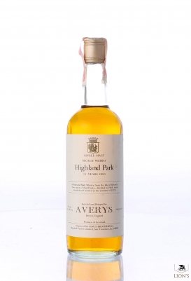 Highland Park 1963 15 years old Averys for Corti