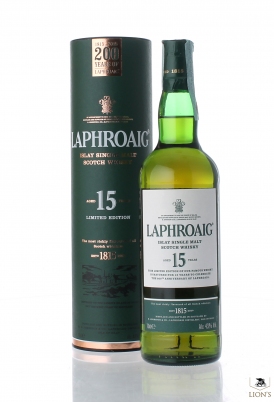 Laphroaig 15 years old  200 years of laphroaig