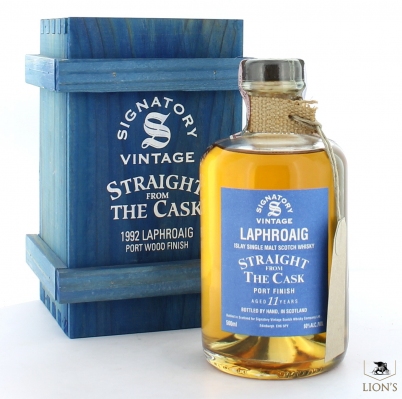 Laphroaig 1992 11yo Port Wood Straight from the cask
