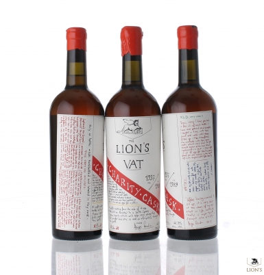 Lion's Charity VAT bottle