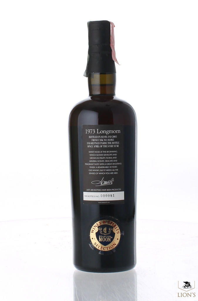 Longmorn 1973 Samaroli one of the best types of Scotch Whisky