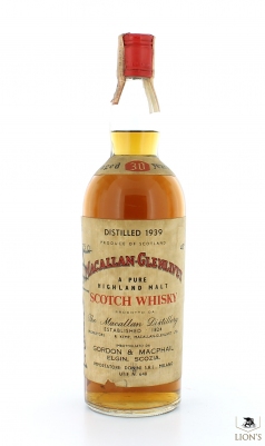 Macallan 1939 30 years Donini Signed Giaccone