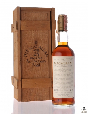 Macallan 1965 25 years old anniversary malt 