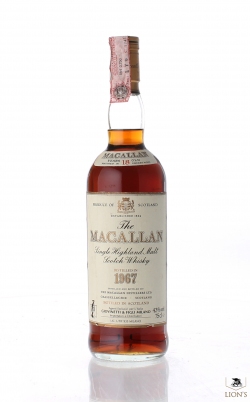 Macallan 1967 18 years old Giovinetti imp.