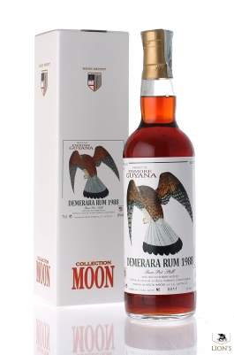 Rum Demerara Enmore guyana 1988 Moon Import