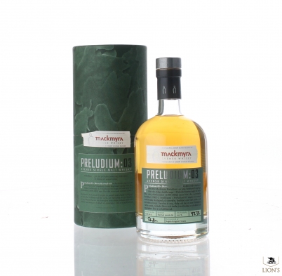 Mackmyra Preludium 3 cask 1238 52.2%