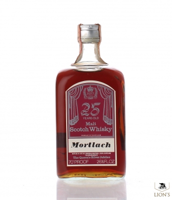 Mortlach 25 Years Old Queen's Silver Jubilee