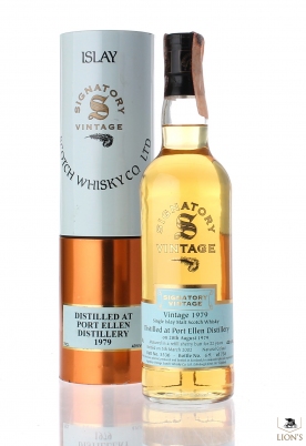 Port Ellen 1979 22 years old cask 5536 Signatory 