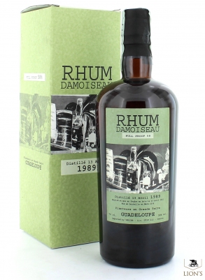 Rhum Damoiseau 1989 58% Guadeloupe full proof 