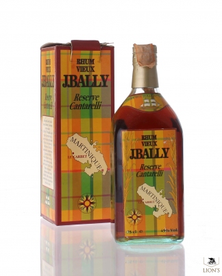Rhum Vieux J. Bally 1970 Reserve Cantarelli