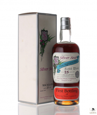 Macallan 1976 25 years 50% Silver Seal