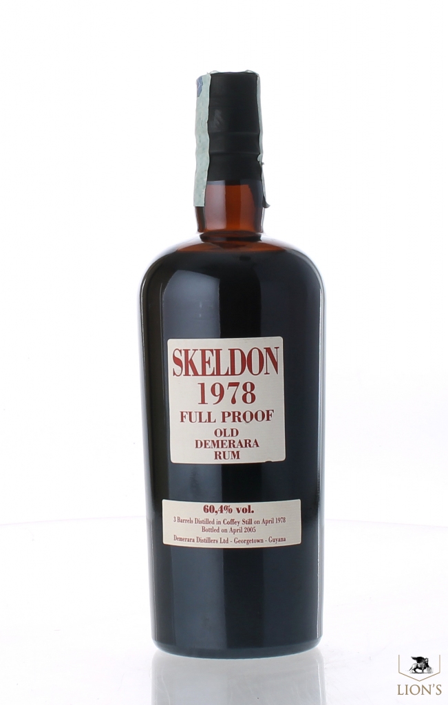 Rum Skeldon 1978 60.4% old demerara one of the best types of Other Drinks