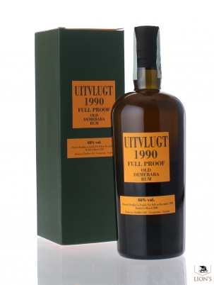 Rum Uitvlugt 1990 17yo 66% Demerara