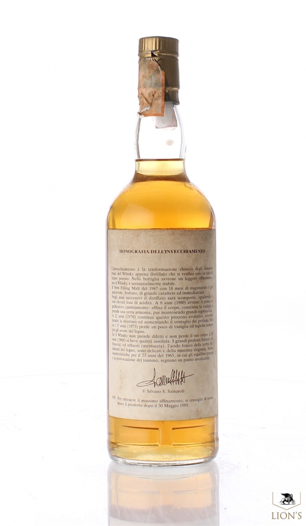 Springbank 1973 15yo Ageing Monography Samaroli one of the best types ...