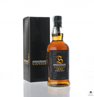 Springbank vintage 1997 55.2%